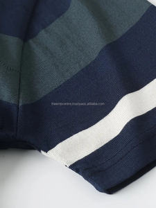 Camiseta de algodón con logotipo personalizado de calidad superior para hombres para Polos Camiseta de peso pesado de patrón sólido de Pakistán - Product Image 2