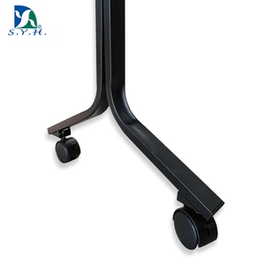 Movable Double-Sided Magnetic <b>Black</b> Partition <b>Board</b> for Workspace Organization - Product Image 4