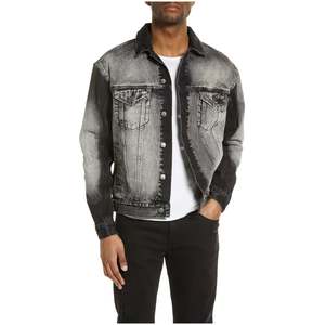 Vestes en jean unisexes entièrement personnalisées de haute qualité, triple boutonnage, 100 % coton, anti-UV, séchage rapide, écologiques - Product Image 3