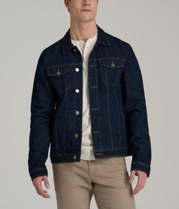 โรงงานผลิตเสื้อแจ็คเก็ตเดนิมผ้าฝ้ายสโตนวอชแบบมีกระดุมและกระเป๋า รับผลิตแบบ OEM ODM แบรนด์ส่วนตัว สั่งผลิตได้จำนวนน้อย พร้อมปักโลโก้ตามแบบ - Product Image 2