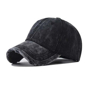 Casquette de baseball unisexe personnalisable en daim, réglable, avec boucle métallique, respirante, imperméable, en tissu 100 % coton, visière incurvée, décontractée - Product Image 3