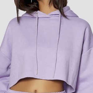 Sudaderas con Capucha de Forro Polar para Mujer al por Mayor, Estilo Urbano, Manga Larga, con Logotipo Personalizado, Cálidas, de Color Liso, para Invierno, Informales - Product Image 3