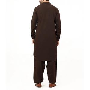 Best Selling <b>Men's</b> Cotton 2-Piece Traditional Shalwar Kameez <b>Kurta</b> Set 2026 Fashion Islamic Clothing Quick Dry All Seasons Bulk - Product Image 3
