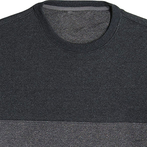 Suéter de Punto con Cuello Redondo para Hombre, Color Sólido, Corte Holgado, Antipilling, Poliéster/Algodón, Ecológico, Transpirable, de Secado Rápido - Product Image 6