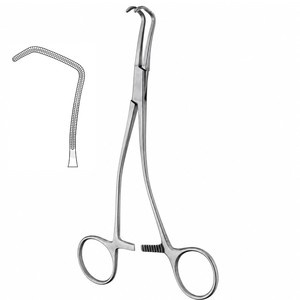 Pinzas de Oclusión Tangencial COOLEY, longitud de mandíbula 3/4in/1in/1-3/8in, profundidad de mandíbula 6/7/10mm, longitud total 7-3/4in 19.7cm, Vascular ZETOMEDPRO - Product Image 2