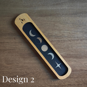 Natural Wood Incense Display Holder Handmade Fragrance <b>Stick</b> Burner for Meditation Corner and Interior Styling - Product Image 2
