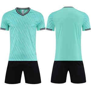 Maillot de football unisexe personnalisé OEM ODM à séchage rapide, respirant, en maille 100 % polyester, avec impression sur mesure - Product Image 6