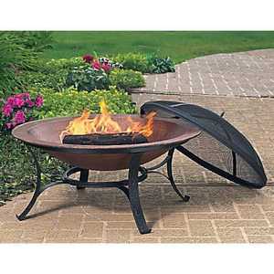 Brasero Portátil de Acero para Jardín, Patio y Camping con Soporte - Product Image 1