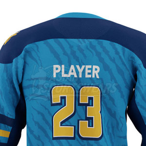 Jersey de hockey sobre hielo con control avanzado de la humedad, tela de alto rendimiento que mantiene la ropa seca, a bajo precio. - Product Image 5