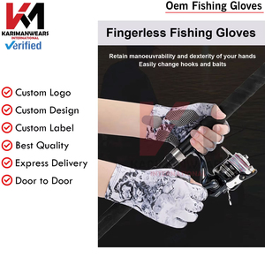 Guantes de Pesca Resistentes OEM para Trabajo en Alta Mar, Envío Rápido, Guantes de Pesca de Dedo Completo OEM de Fábrica, Suministro al por Mayor - Product Image 5