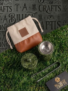 Quemador de incienso Mabkhara de resina premium con caja de Oud, estuche de transporte y pinzas de acero inoxidable, set de fragancia árabe para el hogar - Product Image 2