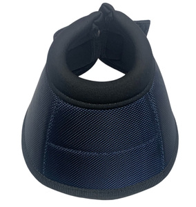 Protège-ventres équestres de qualité supérieure en nylon 1680 Denier, confortables, avec double protection antichoc en néoprène et double fermeture Velcro pour un enfilage/défilage rapide - Product Image 5