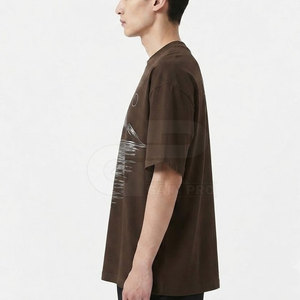 Camiseta con estampado reflectante dinámico para hombre, camiseta de algodón, ropa informal moderna de manga corta, suave y cómoda, atuendo informal para el día a día - Product Image 6