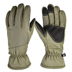 Gants tactiques en cuir pleine main personnalisés 2026 résistants aux coupures pour la pêche en extérieur, les fêtes, le cyclisme et les écrans tactiles – Vente en gros - Product Image 5