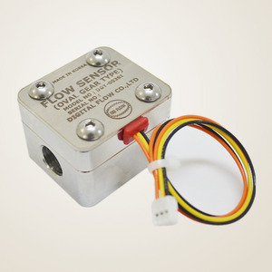Capteur de débit d'huile de cuisson DIGITAL FLOW DGT-003SI, capteur de débit à engrenages ovales, acier inoxydable 316L, filetage interne PT 1/4 - Product Image 2