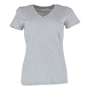 T-shirts pour femmes respirants et écologiques, style streetwear, classiques, oversize, col en V, manches courtes, coupe décontractée - Product Image 1