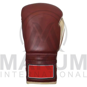Guantes de boxeo de cuero con logotipo y diseño personalizados para hombres - Product Image 2