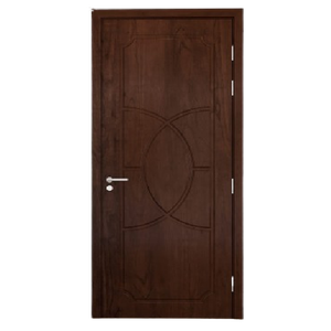 Porte de séparation contemporaine en WPC avec cadre solide et finition élégante - Product Image 3