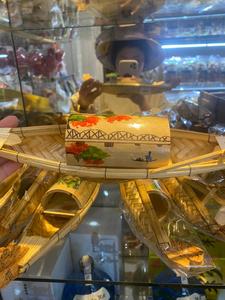 Natural Bamboo <b>Woven</b> Boat Tray for Fruit, Snacks, Gift Sets – Handmade Craft from Vietchoice - Product Image 2