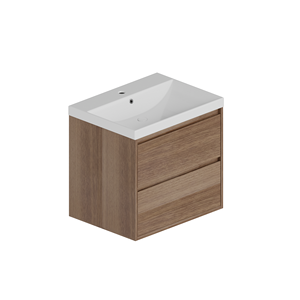 Meuble-lavabo mural moderne en PVC de haute qualité pour hôtel, écologique, garantie 2 ans, modèle Athena - Product Image 5