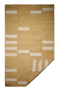 Alfombra Trenzada de Yute y Algodón - Product Image 4