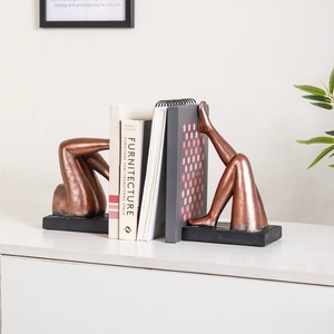 Diseño de regalo único, sujetalibros retro de cultura pop con patas invertidas, estilo vintage, organizador de estantería para el hogar u oficina, personalizable. - Product Image 5