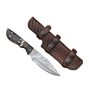 Premium Handmade Fixed Blade Utility / skinning/ hunting / <b>camping</b> Knife with Leather Sheath for Wholesale USA Europe Buyers - Product Image 1
