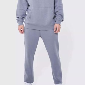 Conjunto Deportivo Unisex Verde con Capucha, Estampado, Grueso, 100% Algodón, Corte Regular, Color Sólido, con Bolsillos Laterales y Cintura Elástica - Product Image 6