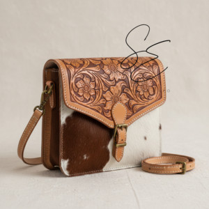 Bolso de cuero genuino con pelo de vaca, estilo vaquero, bandolera bohemia, bolso de hombro elegante para mujer, estilo western, bolso de moda 2026 - Product Image 2