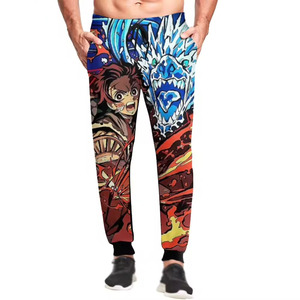 Pantalon de survêtement évasé à sublimation, imprimés audacieux, style streetwear décontracté, léger – Hautement recommandé et très vendu - Product Image 5