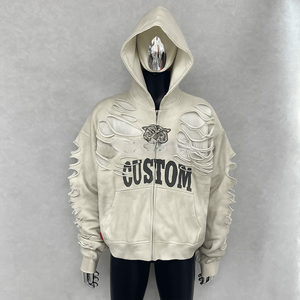 Low MOQ men's regular fit hoodie crafted from preshrunk cotton hoodie for hoodie factory <b>direct</b> - Product Image 2