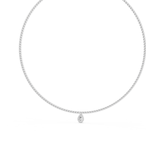 ชุดเครื่องประดับสร้อยคอเพทายแฟชั่นแบบเรียบง่ายอุปกรณ์สำหรับงานแต่งงานที่มีคุณภาพ - Product Image 6