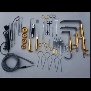 Ensemble d'instruments chirurgicaux ORTHO GENIX pour interventions d'augmentation mammaire, kit complet d'instruments chirurgicaux pour la chirurgie plastique - Product Image 1