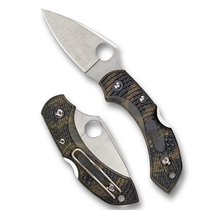 Navajas Plegables de Bolsillo Color Verde Oliva con Hoja Plateada de Borde Liso, Orificio para el Pulgar y Clip de Alambre para Camping y Uso Diario - Product Image 1