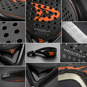 Raqueta de pádel de carbono 12K personalizada, raqueta de pádel Diamond Power, raquetas de pádel Diamond al por mayor - Product Image 3