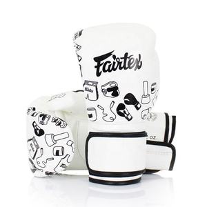ถุงมือชกมวย Fairtex แบบสั่งทำพิเศษ สำหรับฝึกซ้อม ระดับมืออาชีพ คุณภาพสูง หนังแท้ ปิดแบบตีนตุ๊กแก ถุงมือซานด้า สำหรับผู้ใหญ่ - Product Image 1