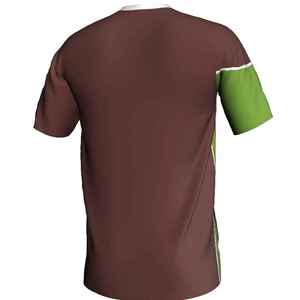 เสื้อฟุตบอลสั่งทำได้ MOQ ต่ำ สวมใส่สบาย บริการ OEM พร้อมสกรีนโลโก้ พิมพ์ลายดิจิตอล สีพื้น สำหรับทุกเพศ - Product Image 6
