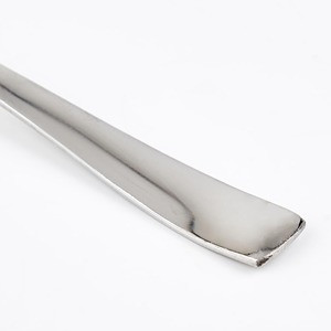 Fourchette à cocktail minimaliste en acier inoxydable, finition miroir haute brillance, résistante à la rouille, couverts en métal pour les événements de restauration - Product Image 4