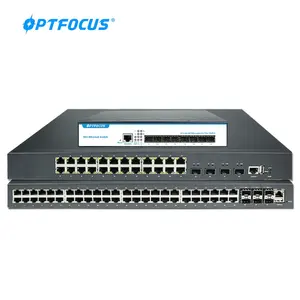 Fiber Optic Equipment 8 port Gigabit/10G Uplink SFP+ Port fiber switches Smart Network L2/L3 Managed 10g ethernet Switch