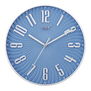 Direct Supply Designer <b>Clock</b> Large Display <b>Silent</b> Sweep Movement Battery Operated Durable Timepiece Available At Good Price - Product Image 6