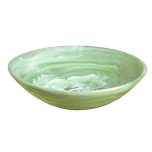 Bols de service pour salade de fruits de grande taille, imperméables, écologiques, biodégradables, en résine fantaisie moderne, faits à la main, de haute qualité - Product Image 2