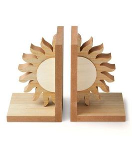 Porte-livres en bois abstraits, supports de pages sculpturaux, présentoirs décoratifs pour bureau, maison, bibliothèque - Product Image 3