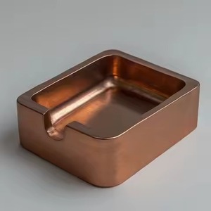 Cenicero de Metal de Diseño Elegante, Porta Cenizas de Cigarrillos, Resistente al Viento, para Interiores y Exteriores, Decoración para el Hogar - Product Image 3