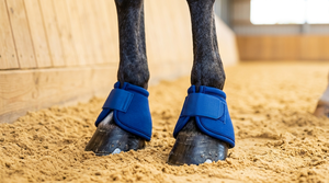 Bottes de cheval en néoprène durables avec absorption des chocs pour le produit de fers à cheval à fermeture velcro - Product Image 3