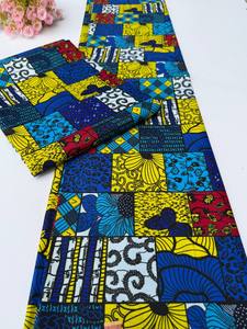 Libya Custom African Wax Print and Ankara Cotton Fabric for Fashion Clothing Wedding Attire Party Wear and Unique Home Use - Product Image 2