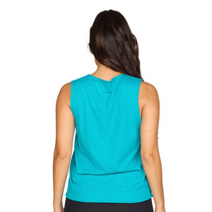 Chaleco Casual de Algodón sin Mangas con Estampado de Letras Tejido para Mujer, Top sin Mangas, Fabricante de Tops sin Mangas para Mujer, Top Deportivo sin Mangas - Product Image 2