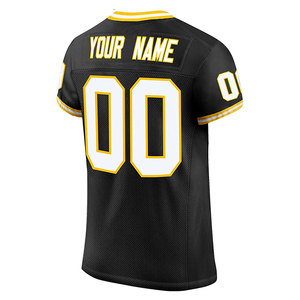 Customized Sublimated V-Neck American Football Jersey New Arrival Team Name Number Breathable American Football Game Jersey - Product Image 4