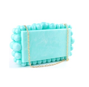 Bolso de mano de resina para mujer, accesorio de moda, bolso de noche de lujo moderno, bolso de resina de alta gama en venta - Product Image 3