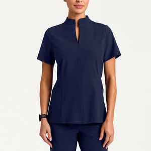Ensemble de vêtements d'allaitement tricotés sur mesure, tendance 2026, avec plusieurs poches, col en V, uni, confortable, pour femmes - Product Image 5