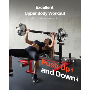 450 libbre regolabile con inclinazione piatta panca pressa sistema di Home Gym per la parte superiore del torace AB allenamenti indipendenti per le braccia convergenti per - Product Image 3